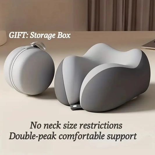 Fruit green Travel & Home Neck Pillow – Ergonomic, portable, perfect for sleep. Fits desks, cars, and long flights. Features slow rebound foam, washable cover. - Image 9