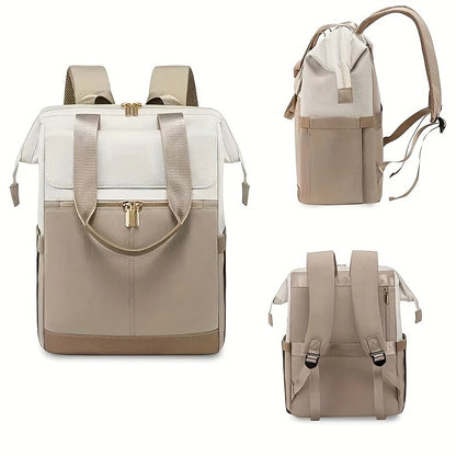 BLACK Korean-style Fashion Compact Backpack, Multi-functional & Large Capacity, Lightweight & Easy to Carry, Fits Daily Commute, Lunch Outings, and Short Trips. - Image 4