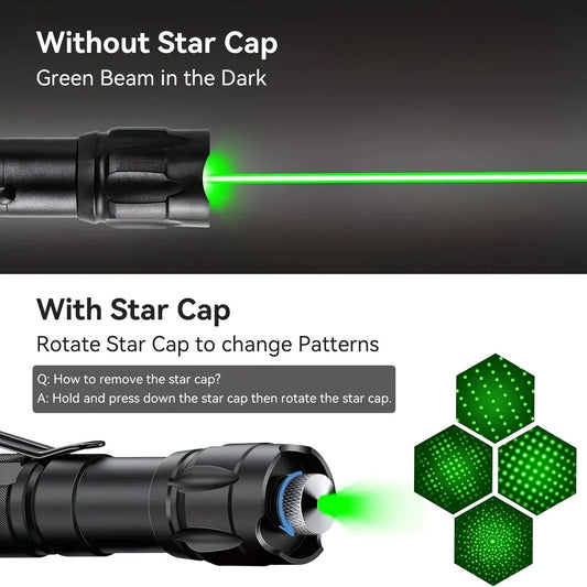 1 piece Red High-Power Red Laser Pointer, Laser Pointer for Indoor Meetings, Tactical Laser Flashlight for Outdoor Camping and Hiking - Image 5