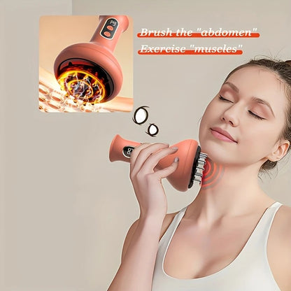 Smart Lymphatic and Back Massager, featuring deep tissue massage and portable design. Powered by USB with a modern aesthetic, it's a perfect holiday health gift for loved ones. - Image 6