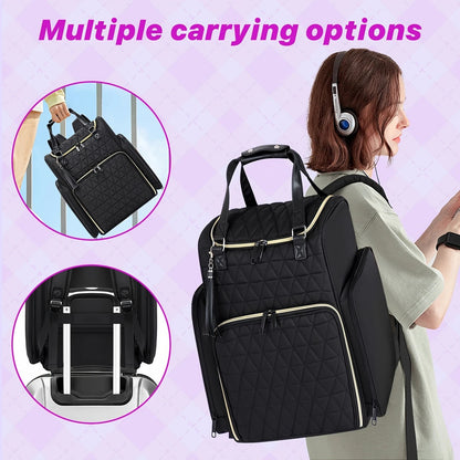 Nail Art Tool Storage Backpack: Removable Compartments, High-Capacity Categorized Storage, Multiple Carrying Methods, Ideal for Home, Travel & Mobile Services - Image 2