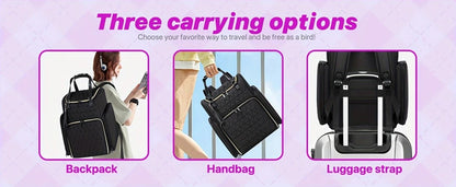 Nail Art Tool Storage Backpack: Removable Compartments, High-Capacity Categorized Storage, Multiple Carrying Methods, Ideal for Home, Travel & Mobile Services - Image 8