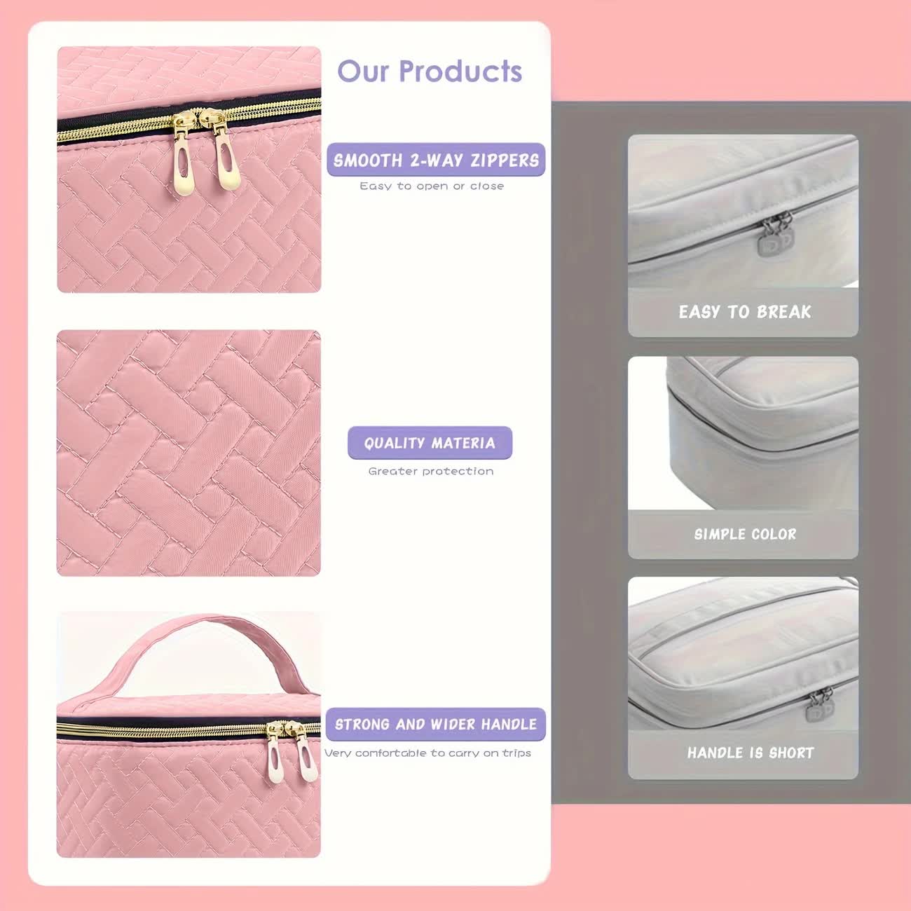 Green Double‑layer woven storage, scientifically organized with large capacity—Professional Nail Tool Carry‑on Bag, keeping tools perfectly ordered. - Image 9