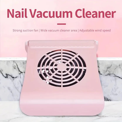 Nail Dust Collector: USB-Powered, Strong Suction, One-Touch Operation, Say Goodbye to Dust Troubles.PINK - Image 8