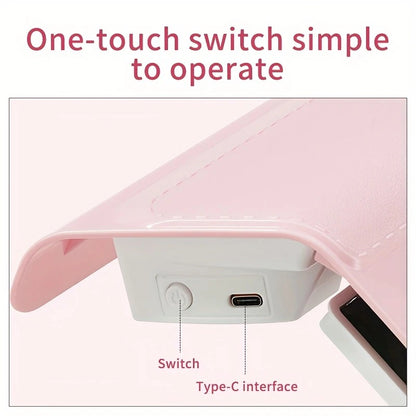 Nail Dust Collector: USB-Powered, Strong Suction, One-Touch Operation, Say Goodbye to Dust Troubles.PINK - Image 9
