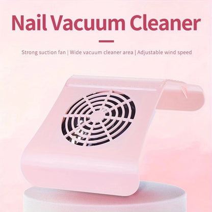 Nail Dust Collector: USB-Powered, Strong Suction, One-Touch Operation, Say Goodbye to Dust Troubles.WHITE - Image 4