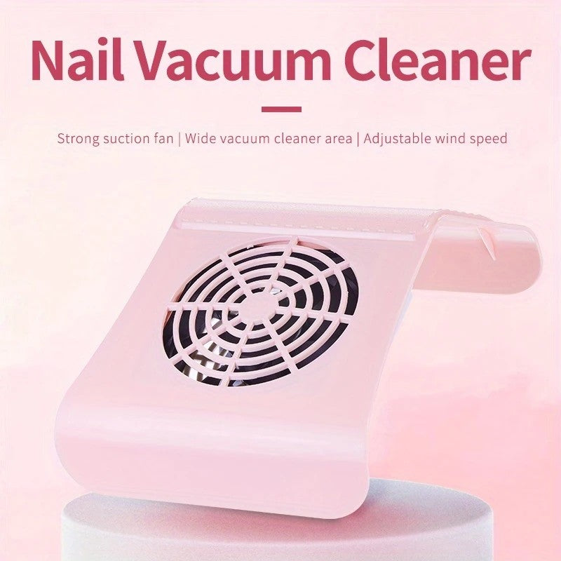 Nail Dust Collector: USB-Powered, Strong Suction, One-Touch Operation, Say Goodbye to Dust Troubles.GREEN - Image 4