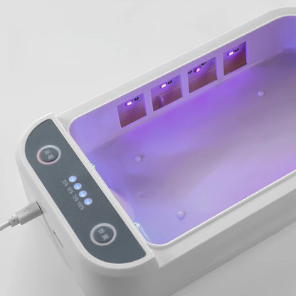 Portable Nail Disinfection Box, USB powered. Built‑in UV fast sterilization, suitable for nail and tattoo tools, PVC/plastic material, the ideal hygiene assistant for salons and studios. - Image 5