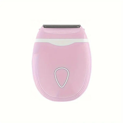 GREEN  Women's Electric Hair Remover, Portable Shaver, suitable for bikini line, legs, and underarms, with detachable blade head. - Image 8