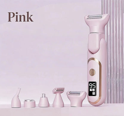 Women's Whole Body Electric Hair Removal Device, Painless Hair Removal, Type-C Fast Charging .pink