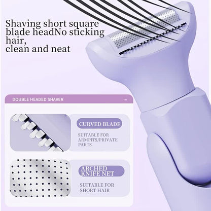 Women's Whole Body Electric Hair Removal Device, Painless Hair Removal, Type-C Fast Charging .pink - Image 5