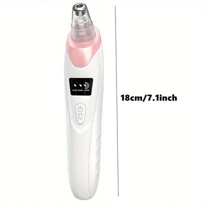 Blackhead Cleansing Device: 5 Nozzles for Full Face, 3 Suction Levels for Targeted Cleansing - Image 6