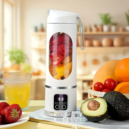 (Purple)Portable USB Charging Blender & Juicer - Easy to Clean, Suitable for Fruit and Vegetable Drinks, Smoothies - Capacity Ranging from 10.14 oz to 16.91 oz - Image 3