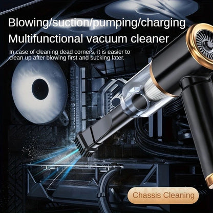 Blow-Suction Integrated Cordless Handheld Vacuum, Powerful & Portable Design, Ideal for Cars, Homes, Offices, Effortlessly Cleans Pet Hair. - Image 2