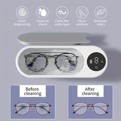 Smart Ultrasonic Cleaner: Renew Your Glasses and Jewelry with 360° Deep Cleaning - Image 4