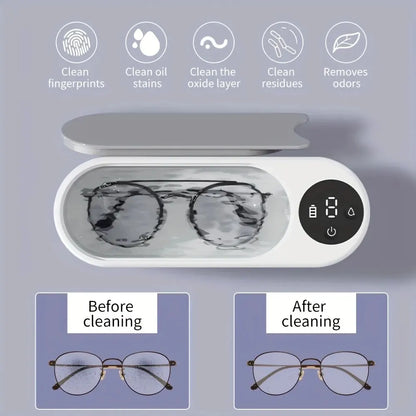 Smart Ultrasonic Cleaner: Renew Your Glasses and Jewelry with 360° Deep Cleaning - Image 4