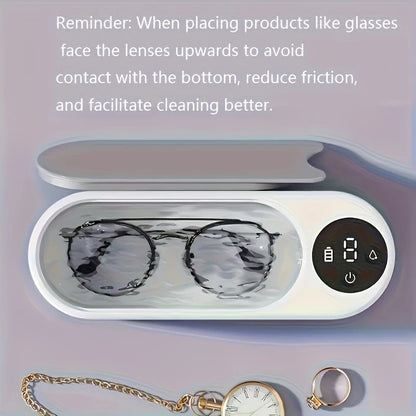 Smart Ultrasonic Cleaner: Renew Your Glasses and Jewelry with 360° Deep Cleaning - Image 8