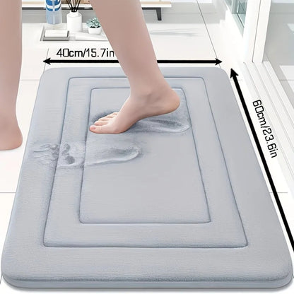 RED Geometric Pattern, Soft Lightweight Skin-Friendly, Bathroom Accessory, Toilet Anti-Slip Mat, Bathroom Mat, Machine Washable, Suitable for Shower Room, Bathroom Doorway, Bedroom Room Decoration, Modern Bath Mat, Durable Bathroom Floor Mat - Image 7