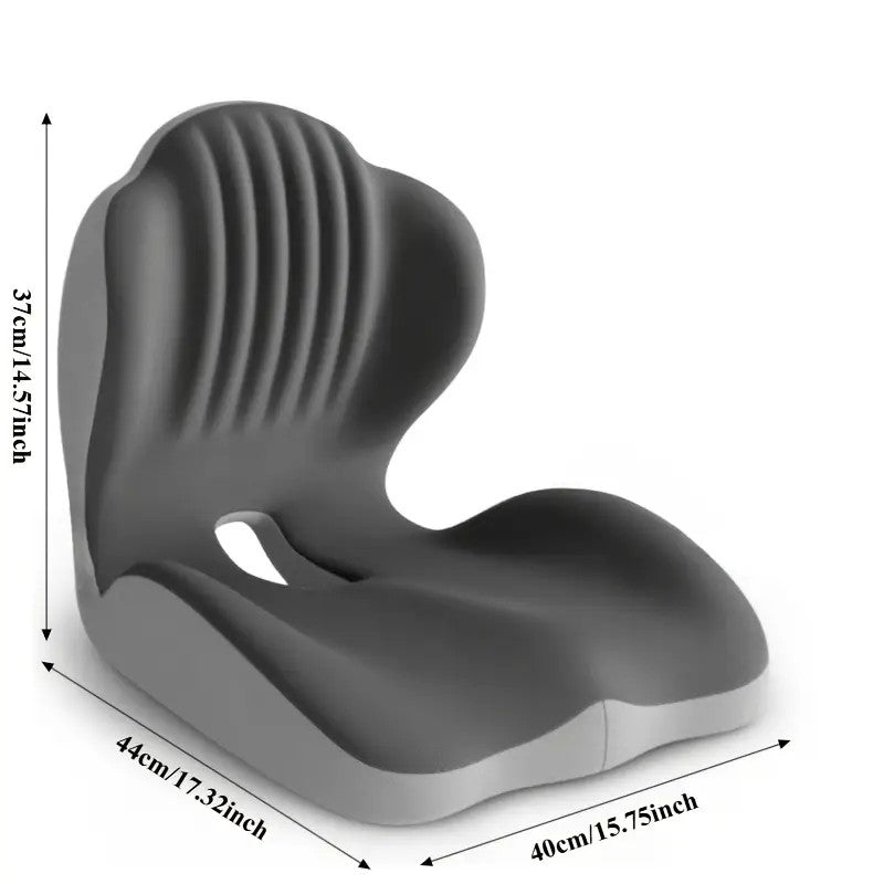 Ergonomic Memory Foam Seat Cushion provides comfortable lumbar and back support, suitable for office chairs and car seats. Reduces pressure and relieves back pain, lightweight and portable with moderate softness, a thoughtful gift for family and friends. - Image 8
