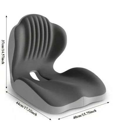 Ergonomic Memory Foam Seat Cushion provides comfortable lumbar and back support, suitable for office chairs and car seats. Reduces pressure and relieves back pain, lightweight and portable with moderate softness, a thoughtful gift for family and friends. - Image 8