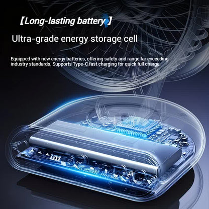Grayish Purple   AI Smart Circulating Fan: 4 Modes + Silent Airflow, Your All-Scenario Cooling Companion。 - Image 5