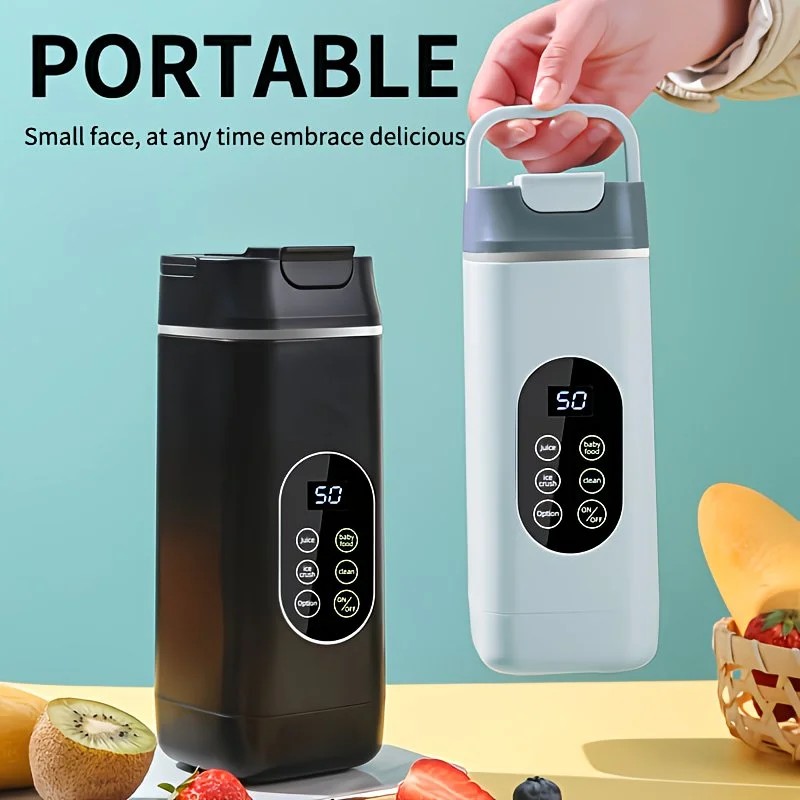 Portable Wireless Fresh Juice Maker: Freshness in a Cup, Anywhere, Anytime.  white - Image 8