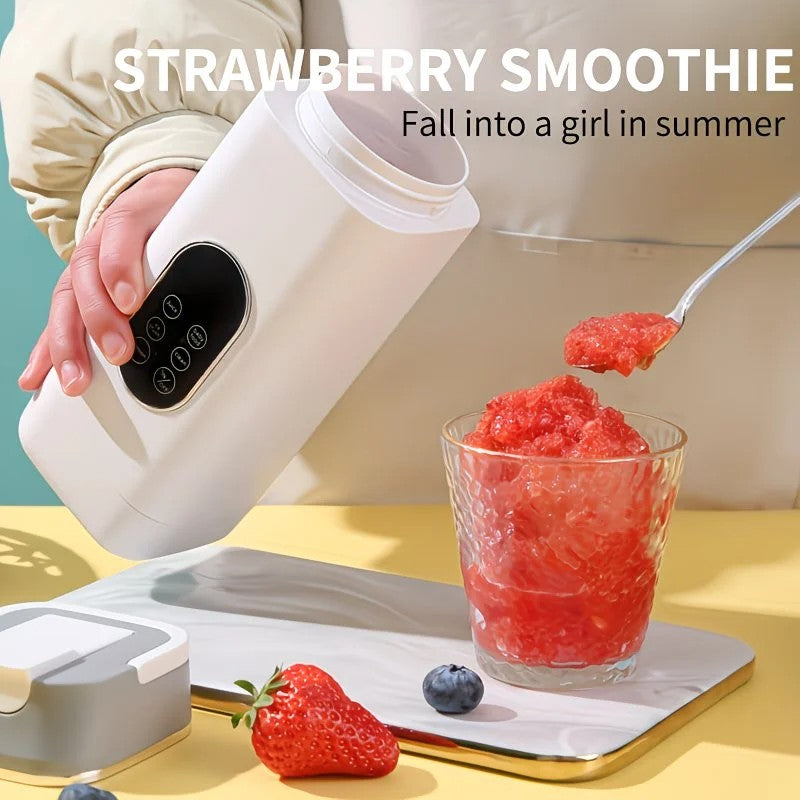 Portable Wireless Fresh Juice Maker: Freshness in a Cup, Anywhere, Anytime.  BLACK - Image 3