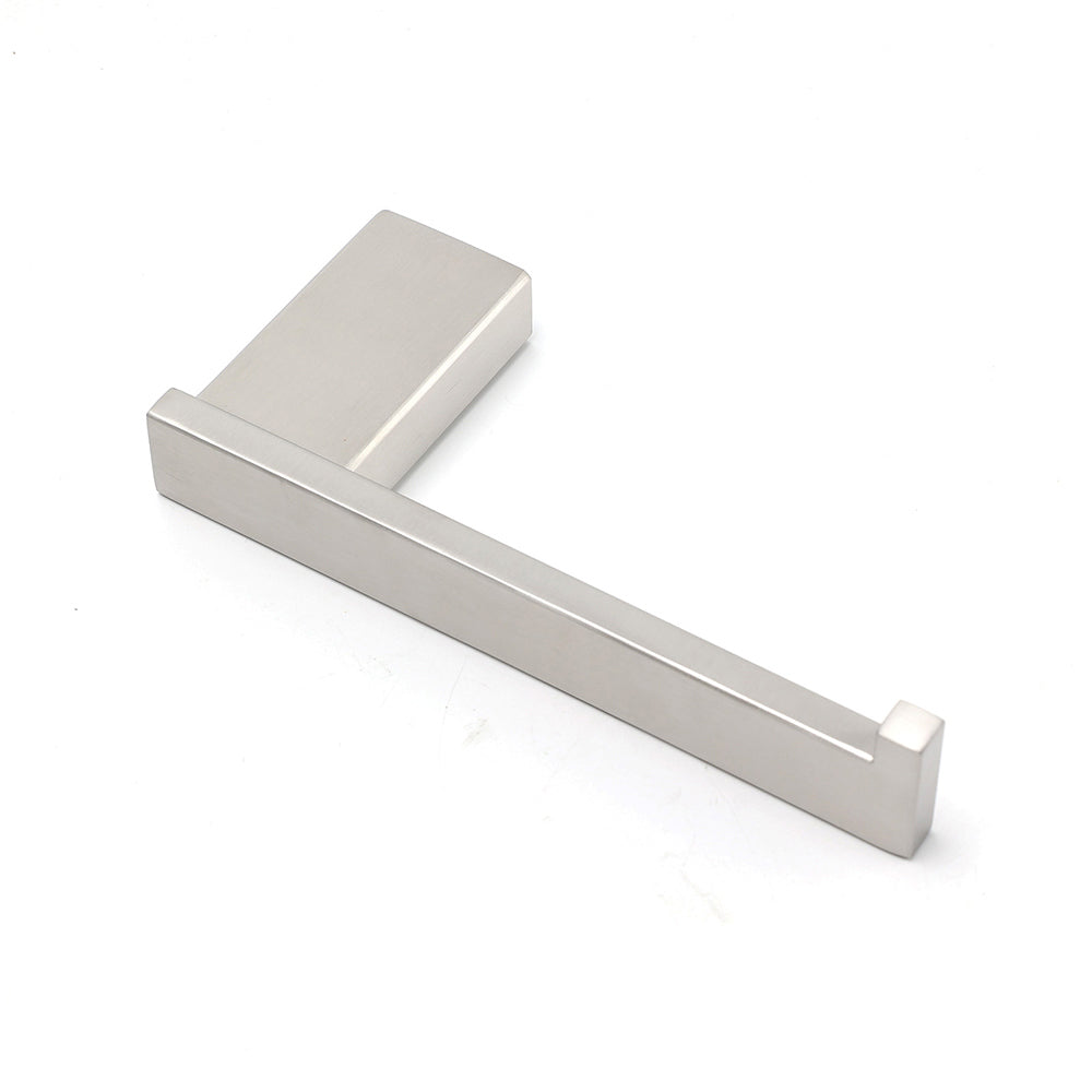 Bahtroom Accessory Brushed Nickel Toilet Paper Roll Tissue Roll Holder Rack Hook - Image 3