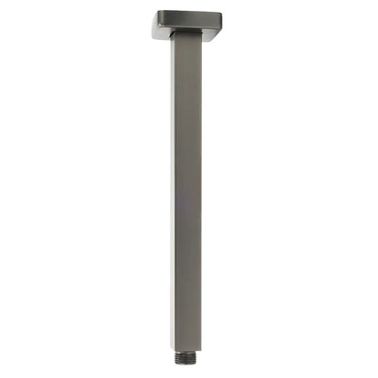 Bath Square 300mm Shower Component Brass Ceiling Extension Dropper Arm Gunmetal