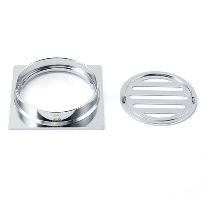 Watermark Stainless Steel 85x85mm Small Square Shower Grate Floor Drain 72mm Outlet - Image 3