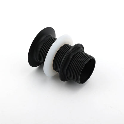 Matt Black Watermark 32mm Pop Up Push Brass Waste Plug No Overflow Basin Drain - Image 4