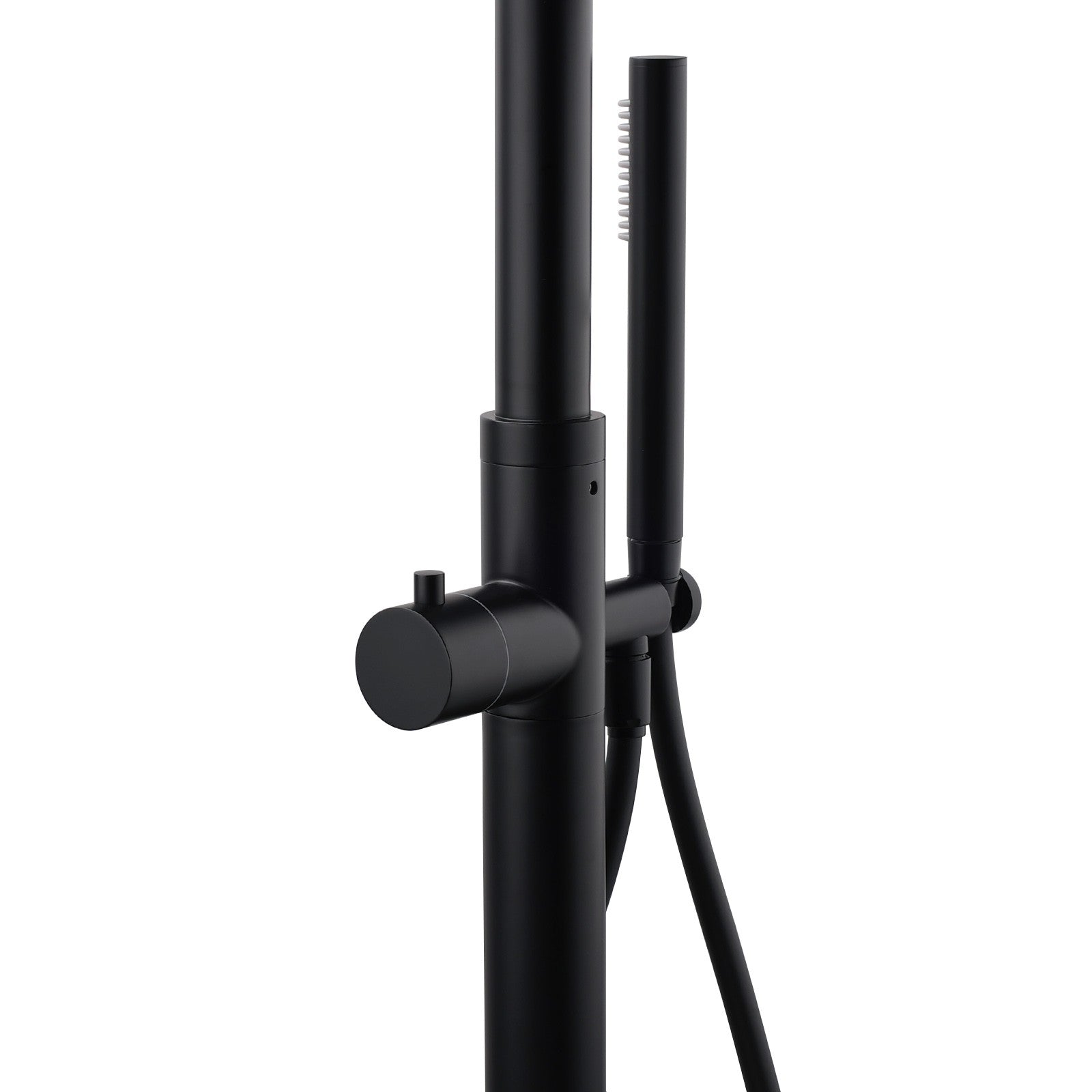 WELS Matte Black 316SUS Dual Shower Set Outdoor Bath System Rainfall 10" Head - Image 4