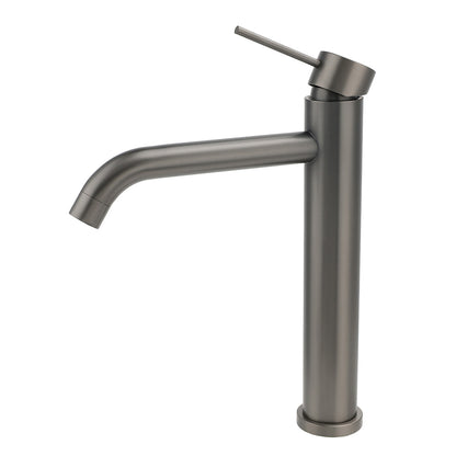 WELS Gunmtal Grey Tall Kitchen Laundry Basin Mixer Vanity Sink Faucet Tap Valve - Image 2