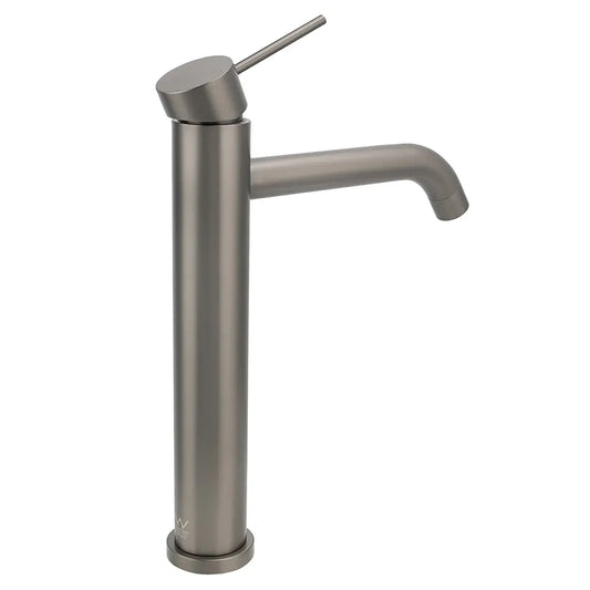 WELS Gunmtal Grey Tall Kitchen Laundry Basin Mixer Vanity Sink Faucet Tap Valve - Image 3