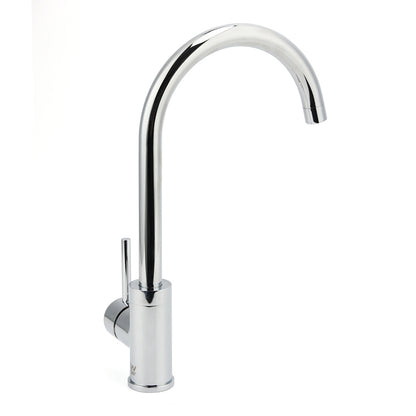 WELS Chrome Kitchen Laundry Swivel Sink Mixer Faucet Tap Spout Stainless Steel - Image 3