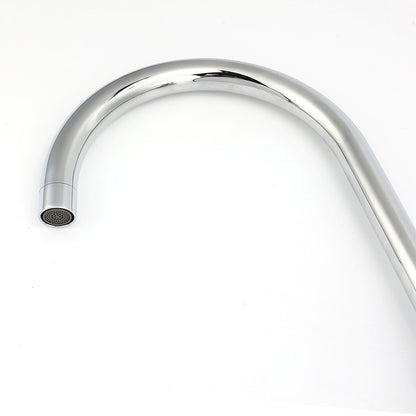 WELS Chrome Kitchen Laundry Swivel Sink Mixer Faucet Tap Spout Stainless Steel - Image 4