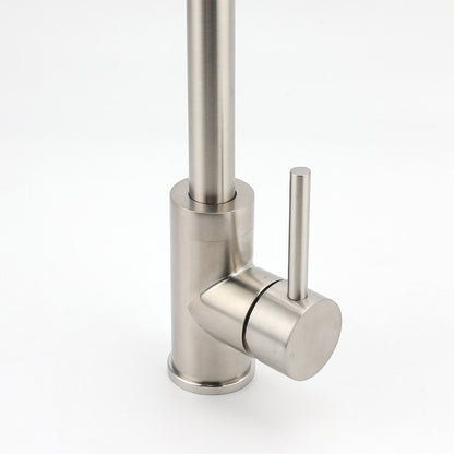 WELS Kitchen Laundry Swivel Sink Mixer Faucet Tap Spout Stainless Steel Brushed - Image 3