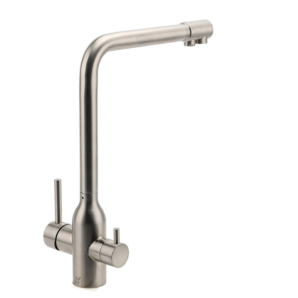 WELS 3 Function Kitchen Sink 360° Swivel Mixer Tap Clean Pure Drink Water Faucet - Image 4