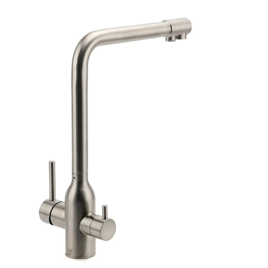 WELS 3 Function Kitchen Sink 360° Swivel Mixer Tap Clean Pure Drink Water Faucet - Image 4