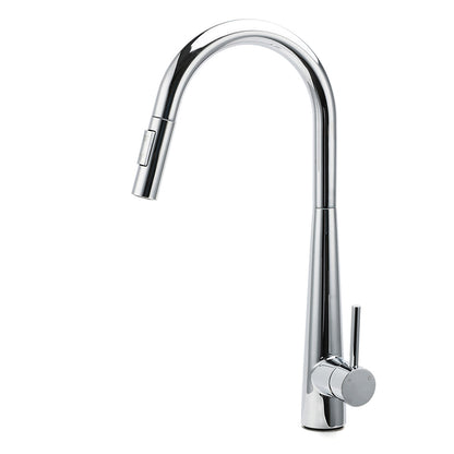 WELS Chrome 360 Swivel Pull Out Kitchen Tap Sink Mixer Faucet Spout 2 Way Outlet