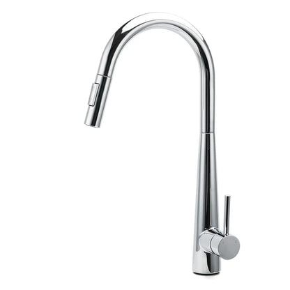 WELS Chrome 360 Swivel Pull Out Kitchen Tap Sink Mixer Faucet Spout 2 Way Outlet