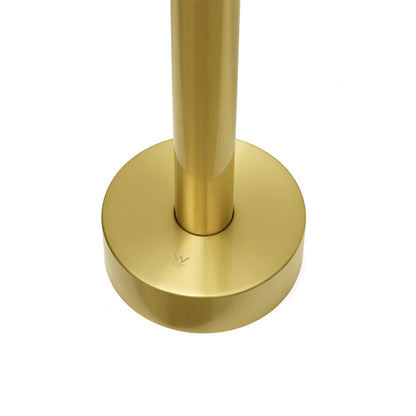 Brushed Gold Bath Tub Mixer Tap Free Standing Faucet Filler Spout Hot Cold Water - Image 5