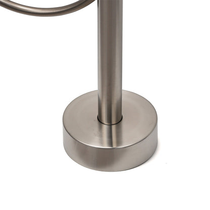 WELS Brushed Nickel Stainless Steel Free Standing Mixer Faucet Tap Spout Handset - Image 3