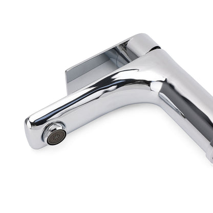 WELS Bathroom Vanity Kitchen Laundry Round Chrome Basin Mixer Sink Faucet Tap - Image 4