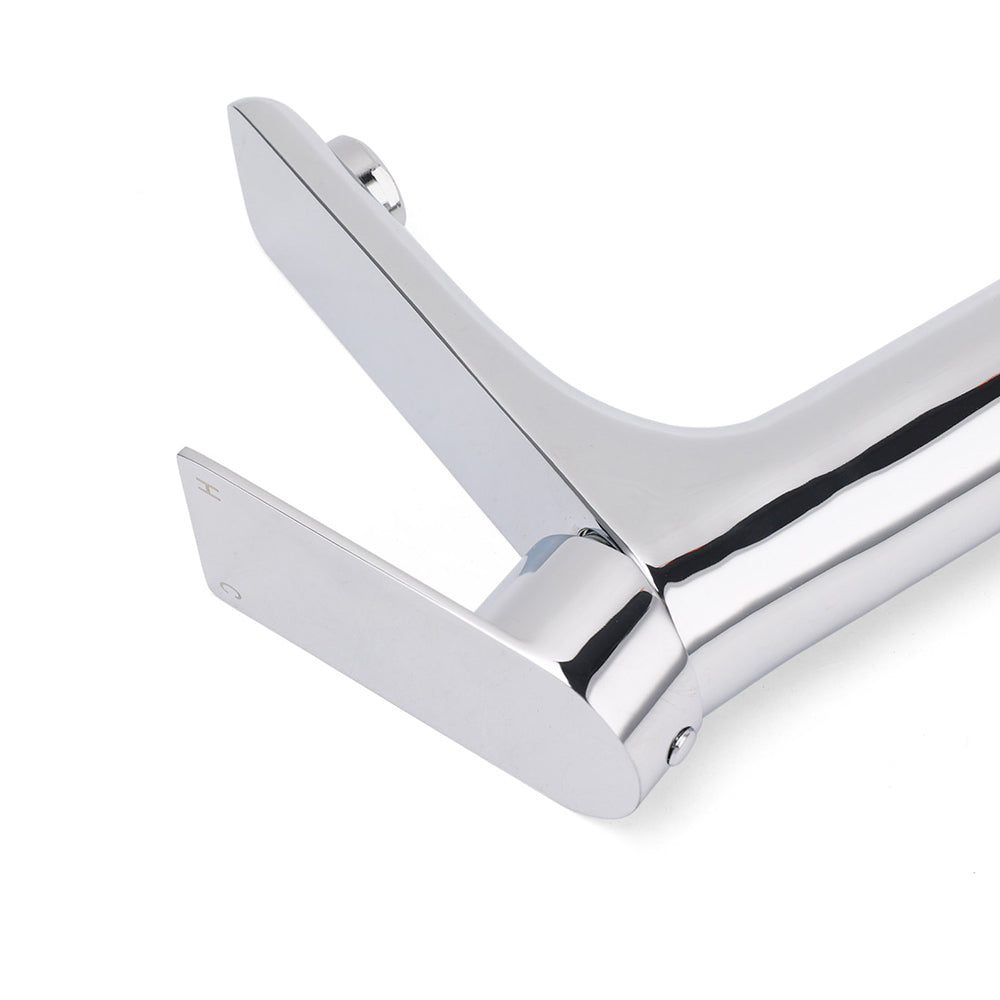 WELS Bathroom Vanity Kitchen Laundry Round Chrome Basin Mixer Sink Faucet Tap - Image 5