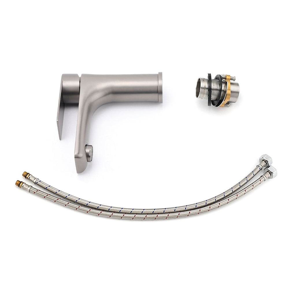 WELS Gun Metal 4.5L/min Kitchen Laundry Round Basin Mixer Vanity Sink Faucet Tap - Image 6