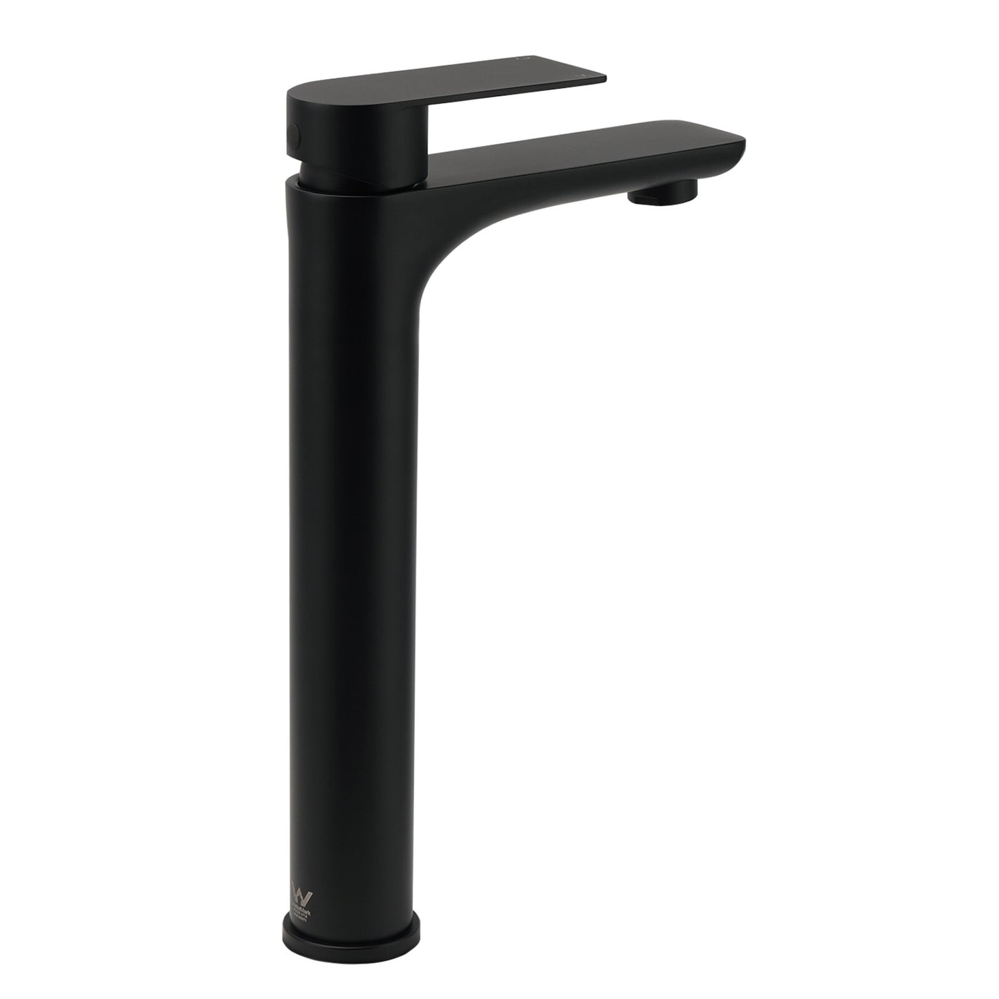 WELS 7.5L/m Rounded Body Basin Mixer Kitchen Vanity Faucet Tap Spout Matte Black - Image 4