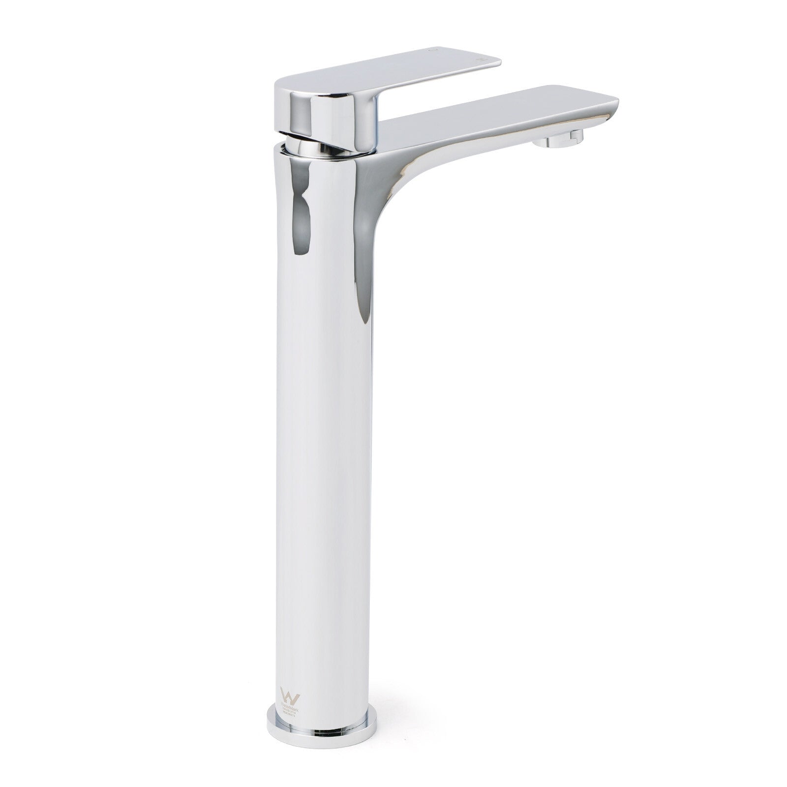 WELS Bathroom Chrome Round Tall Basin Mixer Vanity Faucet Laundry Counter Tap - Image 4