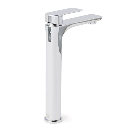 WELS Bathroom Chrome Round Tall Basin Mixer Vanity Faucet Laundry Counter Tap - Image 4