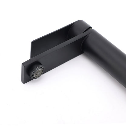 Matt Black Round Bathroom Basin Mixer Vanity Sink Faucet Spout Laundry Tap WELS - Image 4